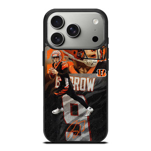 CINCINNATI BENGALS JOE BURROW FOOTBALL iPhone 17 Pro Case Cover
