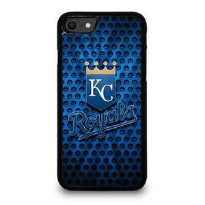 KANSAS CITY ROYALS METAL LOGO  iPhone SE 2020 Case Cover