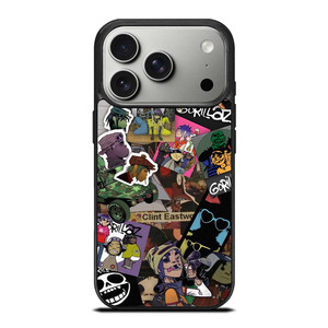 GORILLAZ BAND COLLAGE iPhone 17 Pro Case Cover
