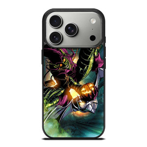 GREEN GOBLIN SPIDERMAN CARTOON iPhone 17 Pro Case Cover GREEN GOBLIN SPIDERMAN CARTOON iPhone 17 Pro Case Cover
