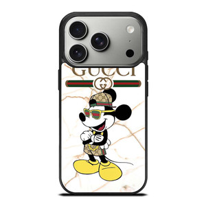 GUCCI FASHION MICKEY MOUSE iPhone 17 Pro Case Cover