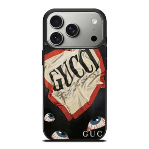 GUCCI LOGO EYES ART iPhone 17 Pro Case Cover