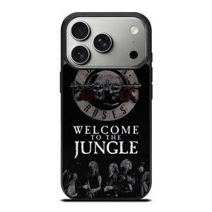 GUN N ROSES WEOLCOME TO THE JUNGLE iPhone 17 Pro Case Cover