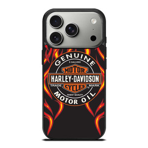 HARLEY DAVIDSON GENUINE MOTOR OIL BADGE iPhone 17 Pro Case Cover