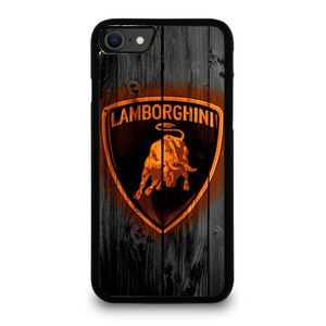 LAMBORGHINI WOOD LOGO  iPhone SE 2020 Case Cover