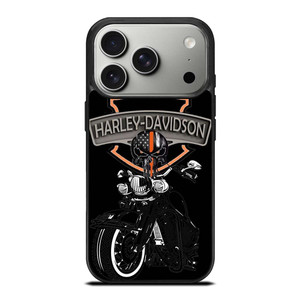 HARLEY DAVIDSON MOTOR SKULL BADGE iPhone 17 Pro Case Cover