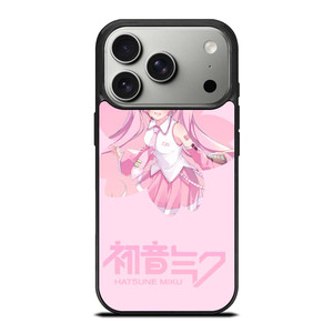 HATSUNE MIKU SAKURA iPhone 17 Pro Case Cover HATSUNE MIKU SAKURA iPhone 17 Pro Case Cover