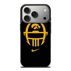 IOWA HAWKEYES FOOTBALL SYMBOL NIKE iPhone 17 Pro Case Cover