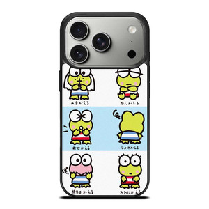 KEROPPI SANRIO CARTOON COLLAGE iPhone 17 Pro Case Cover