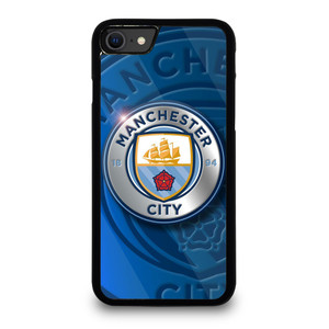 MANCHESTER CITY METAL LOGO iPhone SE 2020 Case Cover MANCHESTER CITY METAL LOGO iPhone SE 2020 Case Cover