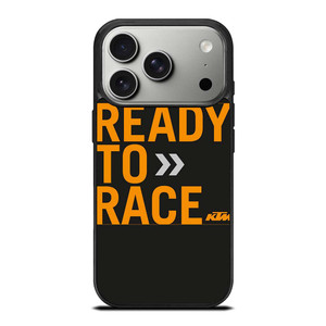 KTM READY TO RACE SYMBOL iPhone 17 Pro Case Cover KTM READY TO RACE SYMBOL iPhone 17 Pro Case Cover