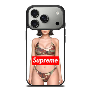 KYLIE JENNER SUPREME CAMO iPhone 17 Pro Case Cover KYLIE JENNER SUPREME CAMO iPhone 17 Pro Case Cover