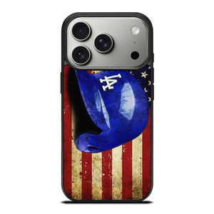 LOS ANGELES DODGERS LA BASEBALL HELMET iPhone 17 Pro Case Cover