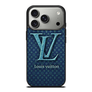 LOUIS VUITTON BLUE EMBLEM iPhone 17 Pro Case Cover