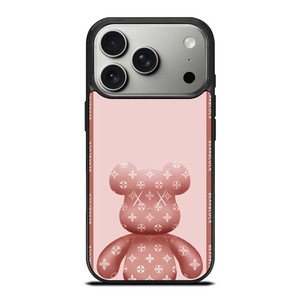 LOUIS VUITTON LV BEARLOCK KAWS BEAR iPhone 17 Pro Case Cover