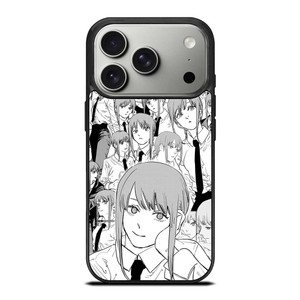 MAKIMA CHAINSAW MAN COLLAGE iPhone 17 Pro Case Cover