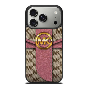 MICHAEL KORS MK LOGO PINK BAG iPhone 17 Pro Case Cover MICHAEL KORS MK LOGO PINK BAG iPhone 17 Pro Case Cover