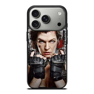 MILLA JOVOVICH RESIDENT EVIL MOVIES iPhone 17 Pro Case Cover MILLA JOVOVICH RESIDENT EVIL MOVIES iPhone 17 Pro Case Cover