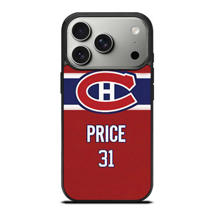 MONETREAL CANADIENS CAREY PRICE NHL KIT iPhone 17 Pro Case Cover MONETREAL CANADIENS CAREY PRICE NHL KIT iPhone 17 Pro Case Cover