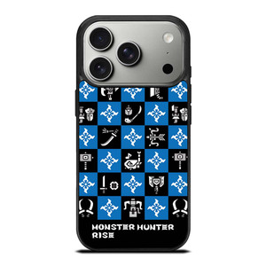 MONSTER HUNTER RISE GAMES SYMBOL PATTERN iPhone 17 Pro Case Cover MONSTER HUNTER RISE GAMES SYMBOL PATTERN iPhone 17 Pro Case Cover