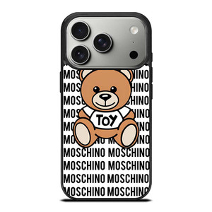 MOSCHINO MOSCHINO BEAR iPhone 17 Pro Case Cover MOSCHINO MOSCHINO BEAR iPhone 17 Pro Case Cover