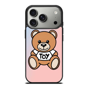 MOSCHINO TOY BEAR GRADIENT iPhone 17 Pro Case Cover MOSCHINO TOY BEAR GRADIENT iPhone 17 Pro Case Cover