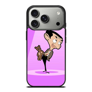 MR BEAN AND TEDDY BEAR CARTOON iPhone 17 Pro Case Cover MR BEAN AND TEDDY BEAR CARTOON iPhone 17 Pro Case Cover
