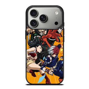 MY HERO ACADEMIA MANGA CHARACTER iPhone 17 Pro Case Cover MY HERO ACADEMIA MANGA CHARACTER iPhone 17 Pro Case Cover