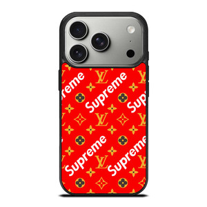 NEW SUPREME LOUIS VUITTON iPhone 17 Pro Case Cover NEW SUPREME LOUIS VUITTON iPhone 17 Pro Case Cover
