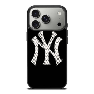 NEW YORK YANKEES NY LOGO PATTERN iPhone 17 Pro Case Cover NEW YORK YANKEES NY LOGO PATTERN iPhone 17 Pro Case Cover