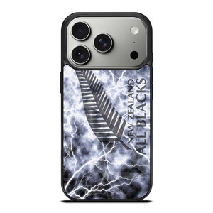 NEW ZEALAND ALL BLACK LIGHTNING LOGO iPhone 17 Pro Case Cover NEW ZEALAND ALL BLACK LIGHTNING LOGO iPhone 17 Pro Case Cover