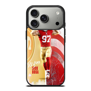 NICK BOSA SAN FRANCISCO 49ERS FOOTBALL iPhone 17 Pro Case Cover NICK BOSA SAN FRANCISCO 49ERS FOOTBALL iPhone 17 Pro Case Cover