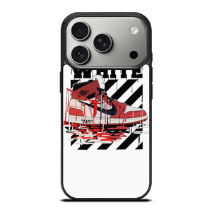 NIKE AIR JORDAN OFF WHITE MELTED iPhone 17 Pro Case Cover NIKE AIR JORDAN OFF WHITE MELTED iPhone 17 Pro Case Cover
