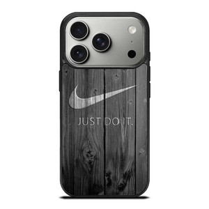 NIKE JUST DO IT WOODEN LOGO iPhone 17 Pro Case Cover NIKE JUST DO IT WOODEN LOGO iPhone 17 Pro Case Cover