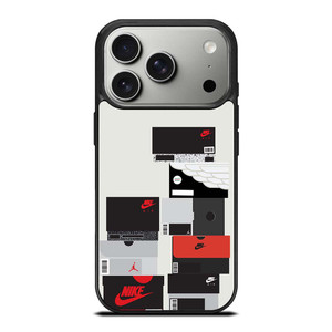 NIKE SNEAKERS BOXES COLLECTION iPhone 17 Pro Case Cover NIKE SNEAKERS BOXES COLLECTION iPhone 17 Pro Case Cover