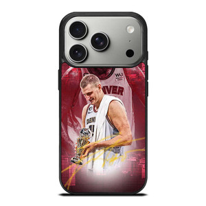 NIKOLA JOKIC DENVER NUGGETS CHAMPIONS iPhone 17 Pro Case Cover NIKOLA JOKIC DENVER NUGGETS CHAMPIONS iPhone 17 Pro Case Cover