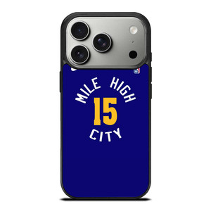 NIKOLA JOKIC MILE HIGH CITY BASKETBALL iPhone 17 Pro Case Cover NIKOLA JOKIC MILE HIGH CITY BASKETBALL iPhone 17 Pro Case Cover
