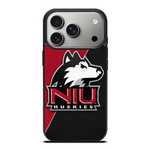 NIU NORTH ILLINOIS HUSKIES CARBON LOGO iPhone 17 Pro Case Cover NIU NORTH ILLINOIS HUSKIES CARBON LOGO iPhone 17 Pro Case Cover