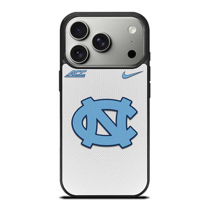 NORTH CAROLINA TAR HEELS WHITE CARBON iPhone 17 Pro Case Cover NORTH CAROLINA TAR HEELS WHITE CARBON iPhone 17 Pro Case Cover