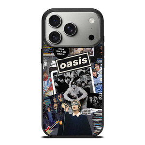 OASIS ROCK BAND COLLAGE iPhone 17 Pro Case Cover OASIS ROCK BAND COLLAGE iPhone 17 Pro Case Cover