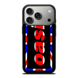 OASIS UNION JACK LOGO iPhone 17 Pro Case Cover OASIS UNION JACK LOGO iPhone 17 Pro Case Cover