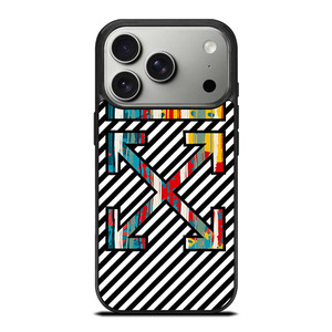 OFF WHITE LOGO COLORFUL ICON iPhone 17 Pro Case Cover OFF WHITE LOGO COLORFUL ICON iPhone 17 Pro Case Cover