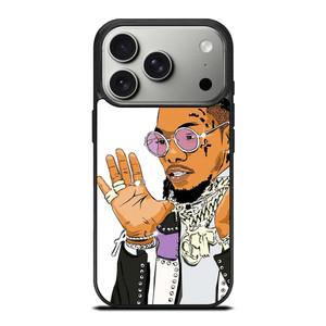 OFFSET RAPPER CARTOON iPhone 17 Pro Case Cover OFFSET RAPPER CARTOON iPhone 17 Pro Case Cover