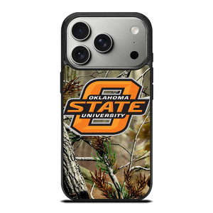 OKLAHOMA STATE UNIVERSITY CAMO LOGO iPhone 17 Pro Case Cover OKLAHOMA STATE UNIVERSITY CAMO LOGO iPhone 17 Pro Case Cover