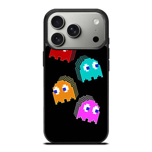 PAC MAN GAMES CHARACTERS iPhone 17 Pro Case Cover PAC MAN GAMES CHARACTERS iPhone 17 Pro Case Cover