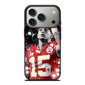 PATRICK MAHOMES KANSAS CITY CHIEF ART iPhone 17 Pro Case Cover PATRICK MAHOMES KANSAS CITY CHIEF ART iPhone 17 Pro Case Cover