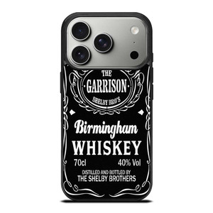 PEAKY BLINDERS BIRMINGHAM WHISKEY iPhone 17 Pro Case Cover PEAKY BLINDERS BIRMINGHAM WHISKEY iPhone 17 Pro Case Cover
