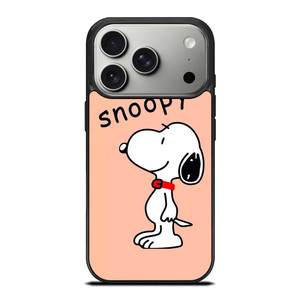 PEANUTS SNOOPY PINK iPhone 17 Pro Case Cover PEANUTS SNOOPY PINK iPhone 17 Pro Case Cover