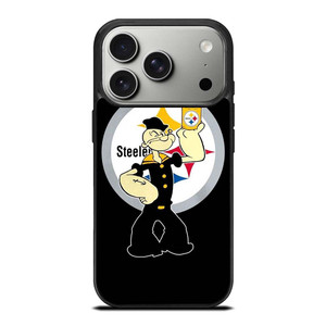 PITTSBURGH STEELERS FOOTBALL POPEYE CARTOON iPhone 17 Pro Case Cover PITTSBURGH STEELERS FOOTBALL POPEYE CARTOON iPhone 17 Pro Case Cover