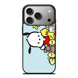POCHACCO HELLO KITTY CARTOON iPhone 17 Pro Case Cover POCHACCO HELLO KITTY CARTOON iPhone 17 Pro Case Cover